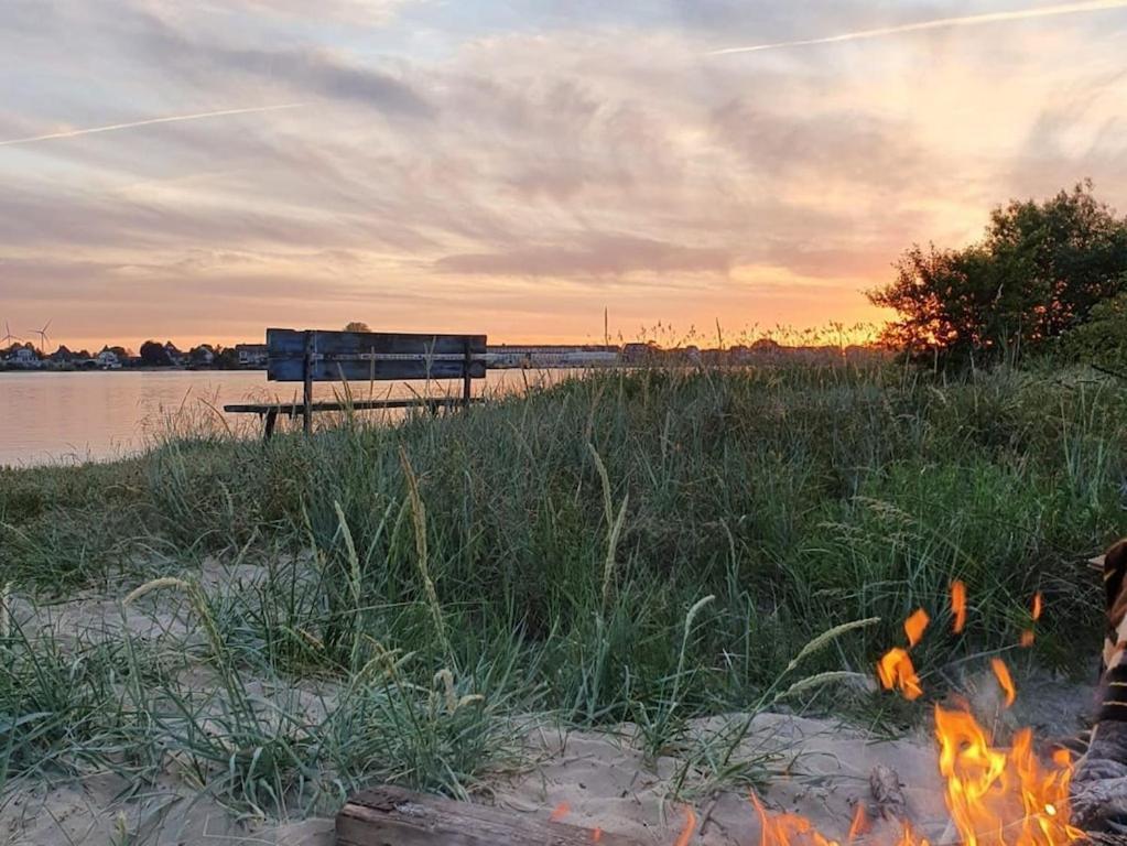Ferienwohnung Sonnenaufgangsgenuss Harriersand Schwanewede Ngoại thất bức ảnh